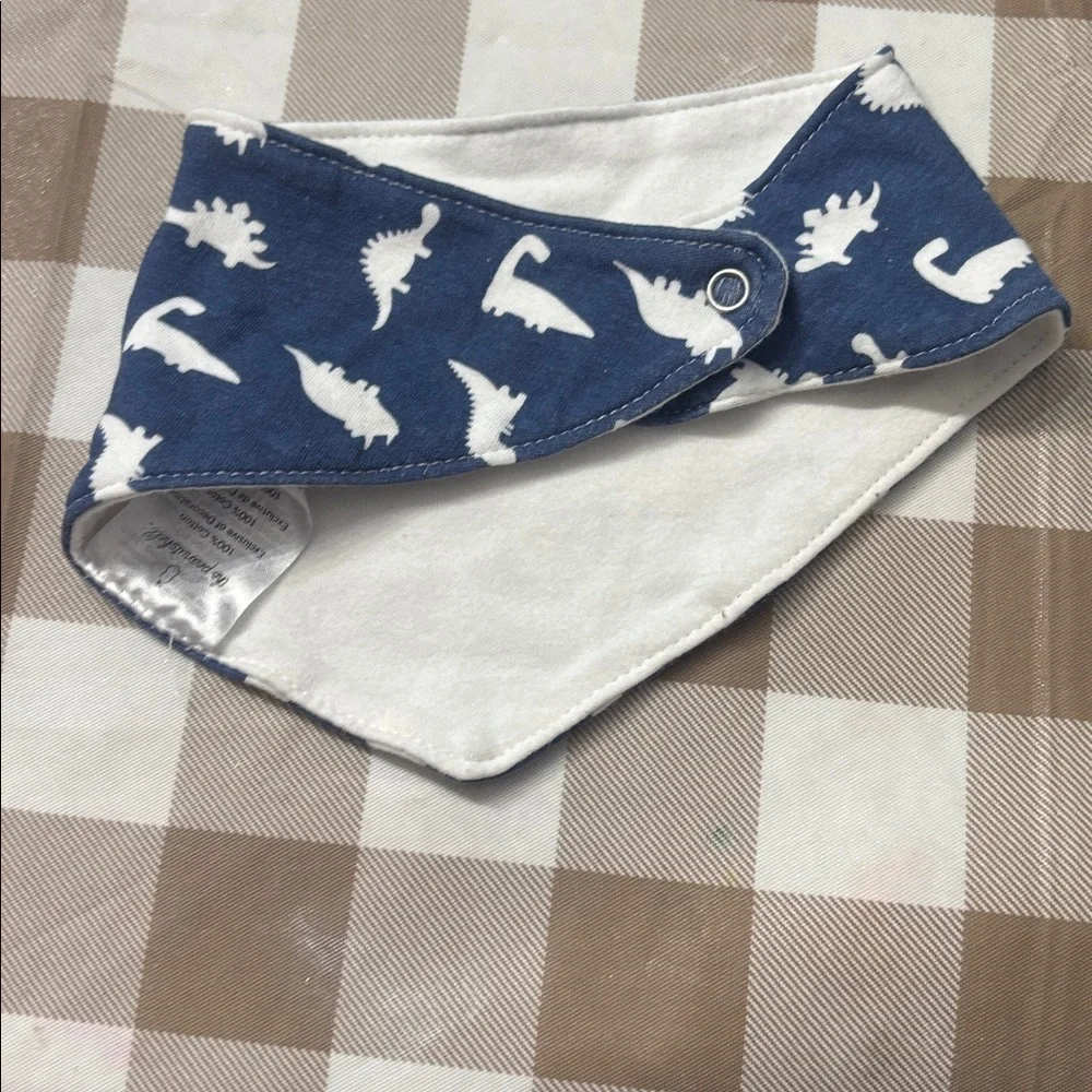 🟢10/$10 - Dinosaur Print Bib